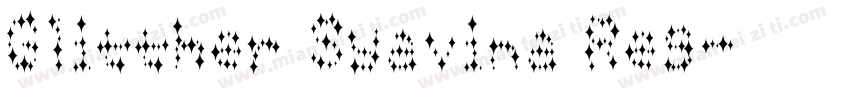 Glitther Syavina Reg字体转换